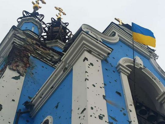 &laquo;Гидили всюди, де&nbsp;жили, навіть у&nbsp;церкві за&nbsp;вівтарем&raquo;: військові показали, що&nbsp;лишилося після &laquo;руського мира&raquo; на&nbsp;Харківщині