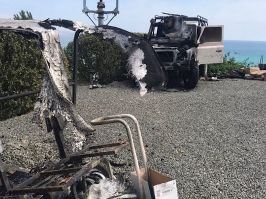 Невідомі спалили у Криму авто головного кремлівського пропагандиста