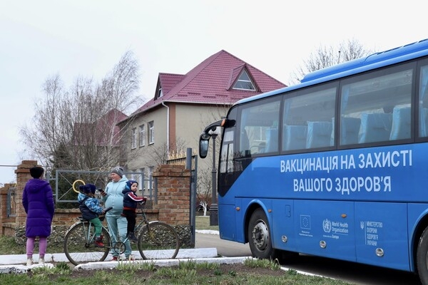 В Одесской области заработал вакцинальный автобус