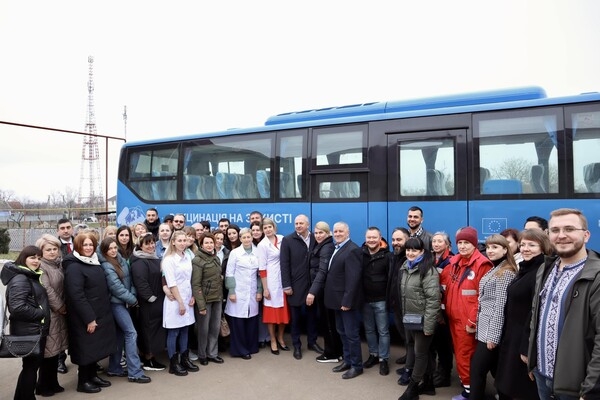 В Одесской области заработал вакцинальный автобус