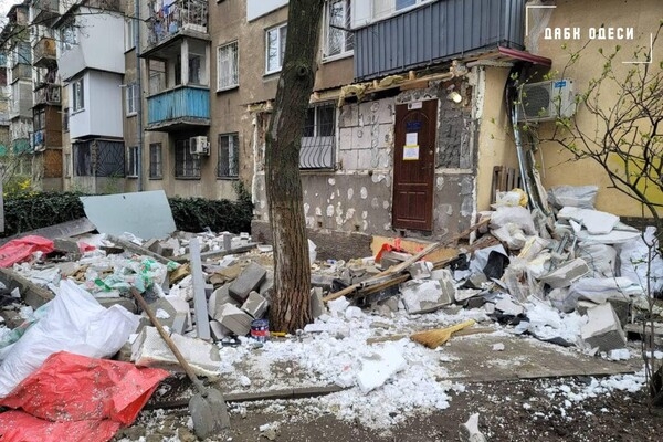 Одессит достроил себе незаконную лоджию