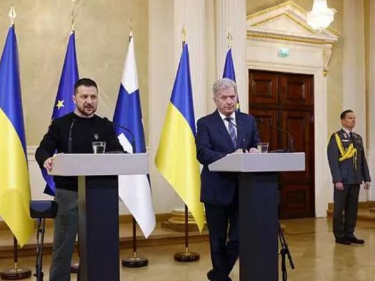 &laquo;Нам подобаються ваші літаки&raquo;: після нічної атаки на&nbsp;кремль Зеленський у&nbsp;Фінляндії анонсував наступ ЗСУ