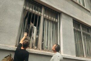 Во время ночного обстрела Одессы от ударной волны получила повреждения Одесская киностудия