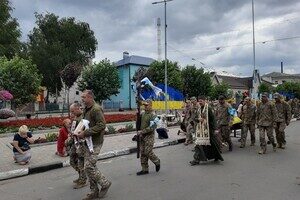 В Одесской области попрощались с погибшим воином Дмитрием Боровским 