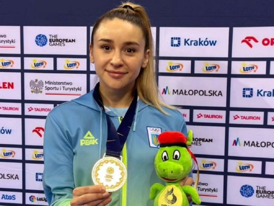 Україна після першого &laquo;медального&raquo; дня піднялася на&nbsp;вершину загального заліку Європейських ігор