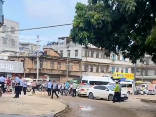 Озброєний ножем китаєць напав на&nbsp;дитячий садок: шістьох людей вбито