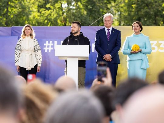 Три пріоритети України: Зеленський у&nbsp;Вільнюсі розповів, чого чекає від саміту НАТО (відео)