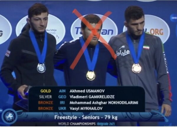 Вільна боротьба. Одеський спортсмен вдруге поспіль став бронзовим призером чемпіонату світу