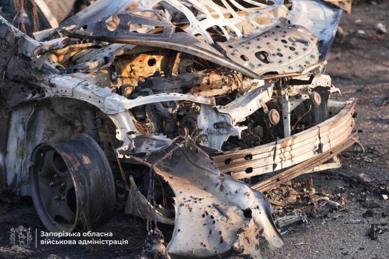 Окупанти атакували Запоріжжя &laquo;шахедами&raquo;: в&nbsp;місті є&nbsp;постраждалі (фото)