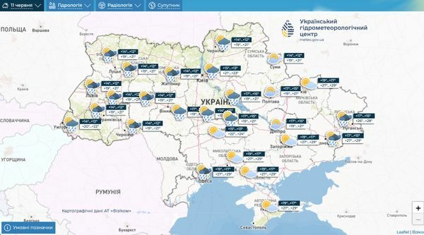 &laquo;Пекельна&raquo; спека відступає, чекайте на&nbsp;зливи та&nbsp;град: яку погоду обіцяють синоптики українцям на&nbsp;тижні 9&nbsp;&mdash; 15 червня
