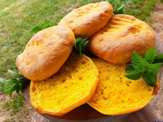 Чудові гарбузові булочки: без яєць і&nbsp;молочних продуктів