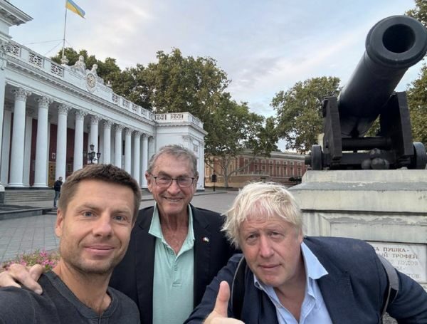 До&nbsp;Одеси прибув колишній британський прем'єр Борис Джонсон (фото, відео)