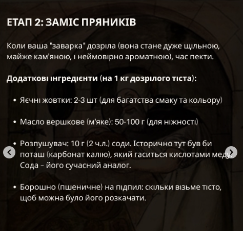 Справжній заварний житній пряник: рецепт із&nbsp;глибини століть