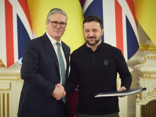 Британія не&nbsp;відступає: Стармер запевнив Зеленського у&nbsp;незламній солідарності