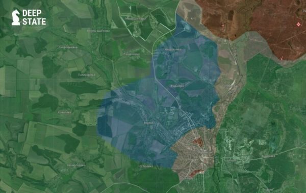 ЗСУ успішно &laquo;зачищають&raquo; Куп'янськ,&nbsp;&mdash; DeepState (карта)