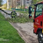 Буревій в Україні: дерева вбивають людей, сотні населених пунктів без електрики (фото)